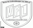 Emblem des VfL Osnabrück. Sportverein aus Osnabrück, eine Stadt in Niedersachsen
