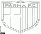 FC Parma-Logo. Fußballverein aus Parma, Emilia-Romagna Stadt