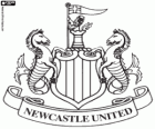 Logo von Newcastle United F.C. Fußballverein aus Newcastle Upon Tyne. Auch bekannt als The Magpies, The Toon und NFL