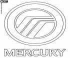 Logo von Mercury, Luxus-Auto-Marke aus USA