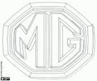 MG-Logo, Morris Garages, britische Automarke