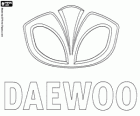 Logo von Daewoo, Automarke von Südkorea