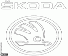 Logo der Škoda Auto, Automarke der Tschechischen Republik