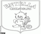 Logo der Virtus Entella. Fußballverein der Stadt Chiavari, Ligurien