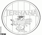 Emblem Ternana Calcio. Fußball-Nationalmannschaft von Terni, Stadt in Umbrien