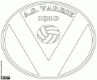 Logo des AS Varese 1910. Sportverein aus Varese, Stadt in der Lombardei