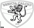 Abzeichen von Brescia Calcio. Fußball-Club von Brescia, Stadt in der Lombardei