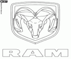 Logo der Ram Trucks, Marke der Pickup-Trucks aus den USA