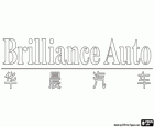 Logo von Brilliance Auto. China Automarke