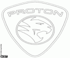 Logo der Proton, malaysischen Automarke