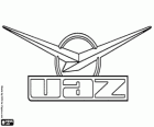 Logo der UAZ, Automobilhersteller in Russland