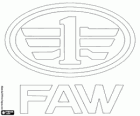 Logo der FAW Car Company, chinesischen staatlichen Automobilhersteller