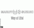 Logo der Maruti Suzuki, indische Automobil-Marke