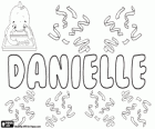 Danielle, Name leitet sich von Daniel. Danielle, Namen in Englisch, Französisch und Niederländisch