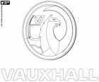 Logo von Vauxhall Motors, englischen Marke der Automobile