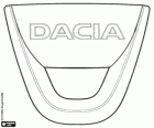 Logo von Dacia, Automobil-Marke von Rumänien