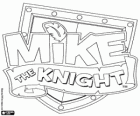 Original-Logo in Englisch von Mike the Knight, Mike der Ritter