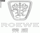 Logo der Roewe, Luxus-Auto-Marke von China
