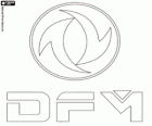 Logo der DFM, Dongfeng Motor, Automobilhersteller, Aktiengesellschaft von China