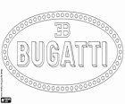 Logo von Bugatti, französische Marke von Luxus-Autos