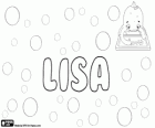 Lisa, Namen mit unterschiedlicher Herkunft. Verkleinerungsform von verschiedenen Namen