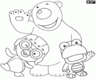 Drei Freunde, Pororo, Poby und Crong