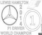 Lewis Hamilton, Formel 1 Weltmeister 2014 mit Mercedes