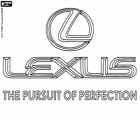 Logo der Lexus, japanische Luxus-Automarke