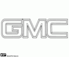 Logo der GMC, General Motors Company, US-amerikanischer Automobilhersteller