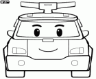Robocar Poli verwandelt Polizeiauto
