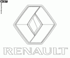 Logo von Renault. Französische Autos Marke