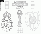 Real Madrid gegen San Lorenzo. Finale FIFA-Klub-Weltmeisterschaft 2014 Marokko