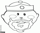 Das Gesicht der König Balthazar