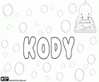 Kody, Namen für Jungen und Mädchen. Variante von Cody. Name des englischen Ursprung