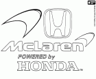 Logo des McLaren-Honda, Formel1 Motorsport-Teams