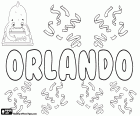 Orlando, Name des germanischen Ursprungs. Es hat den gleichen Ursprung wie Rolando, Hrodland. Seine Bedeutung ist, wer Ruhm in die alte Heimat gibt