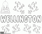 Wellington, Name des englischen Herkunft für Jungen. Wellington, Variante des Welington