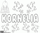 Kornelia, Variante von Cornelia. Name lateinischen Ursprungs, die von Cornelius abgeleitet werden. Kornelia, Namen in Deutsch, Polnisch, Slowakisch und Ungarisch