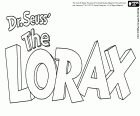 Das original-Logo in Englisch des Films DR. Seuss das Lorax