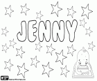 Jenny, Diminutiv von anderen Namen wie Jean, Jennifer und Genevieve. Jenny, Variante von Jenni und Jennie