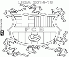 FC Barcelona, Barça, Meister der spanischen Liga Fußball 2014-2015