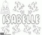 Isabelle, weiblicher Vorname in verschiedenen Sprachen. Isabelle, Vorname hebräischen Ursprungs in Englisch, Französisch, Deutsch und Niederländisch