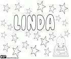 Linda, Name des Mädchens mit unterschiedlicher Herkunft und in vielen Sprachen. Linda, Namen spanischer Herkunft, seine Bedeutung ist schön. Linda, Variante von vielen anderen fertig - Linda als Belinda, Melinda, Adelinda und Rosalinda unter anderem Namen. Linda, Variante von Namen wie Lynda, Linde und Lynn