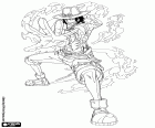 Portgaz D. Ace, auch bekannt als Ace, FeuerFaust, ist Adoptiv-Bruder Luffy. Ace hat die macht, zu manipulieren und das Feuer zu verwandeln. Ace, eine Figur aus One Piece
