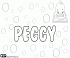 Peggy, weiblicher Vorname in Englisch, Diminutiv von Margaret