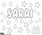 Sarai, weiblicher Vorname biblischen Ursprungs. Sarai oder Saray, ursprünglicher Name der Ehefrau von Abraham bis Gott ändert ihren Namen Sarah