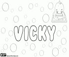 Vicky, Kurzform von Viktoria, Victoria, Variante von Vicki und Vikki u.a.
