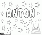 Anton, männlicher Vorname lateinischen Ursprungs, abgeleitet von Antonius