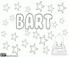 Bart, männlicher Vorname verwendet als Abkürzung des englischen Namen wie Barton und Bartholomew