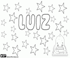 Luiz, Variante von Luís in Portugiesisch. Luiz, männlicher Vorname germanischen Ursprungs
